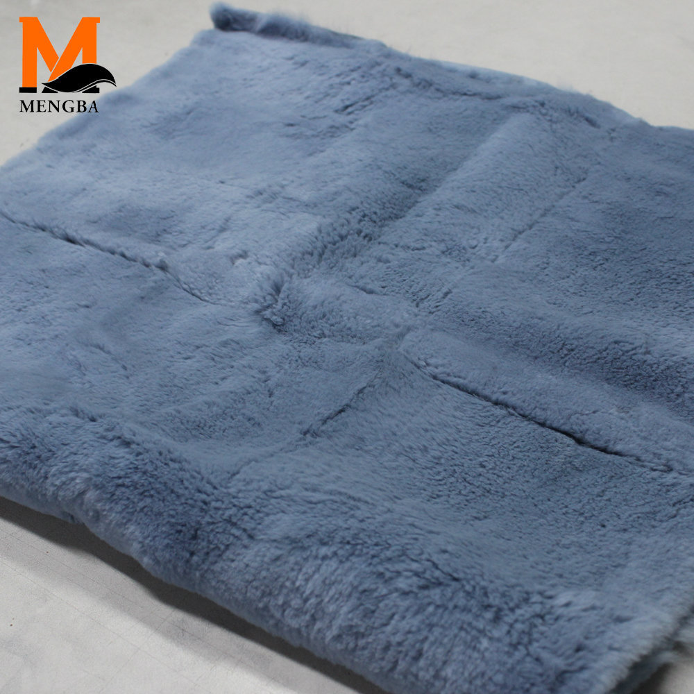 蒙霸清仓 家兔皮褥子 染色毛皮褥子 服装