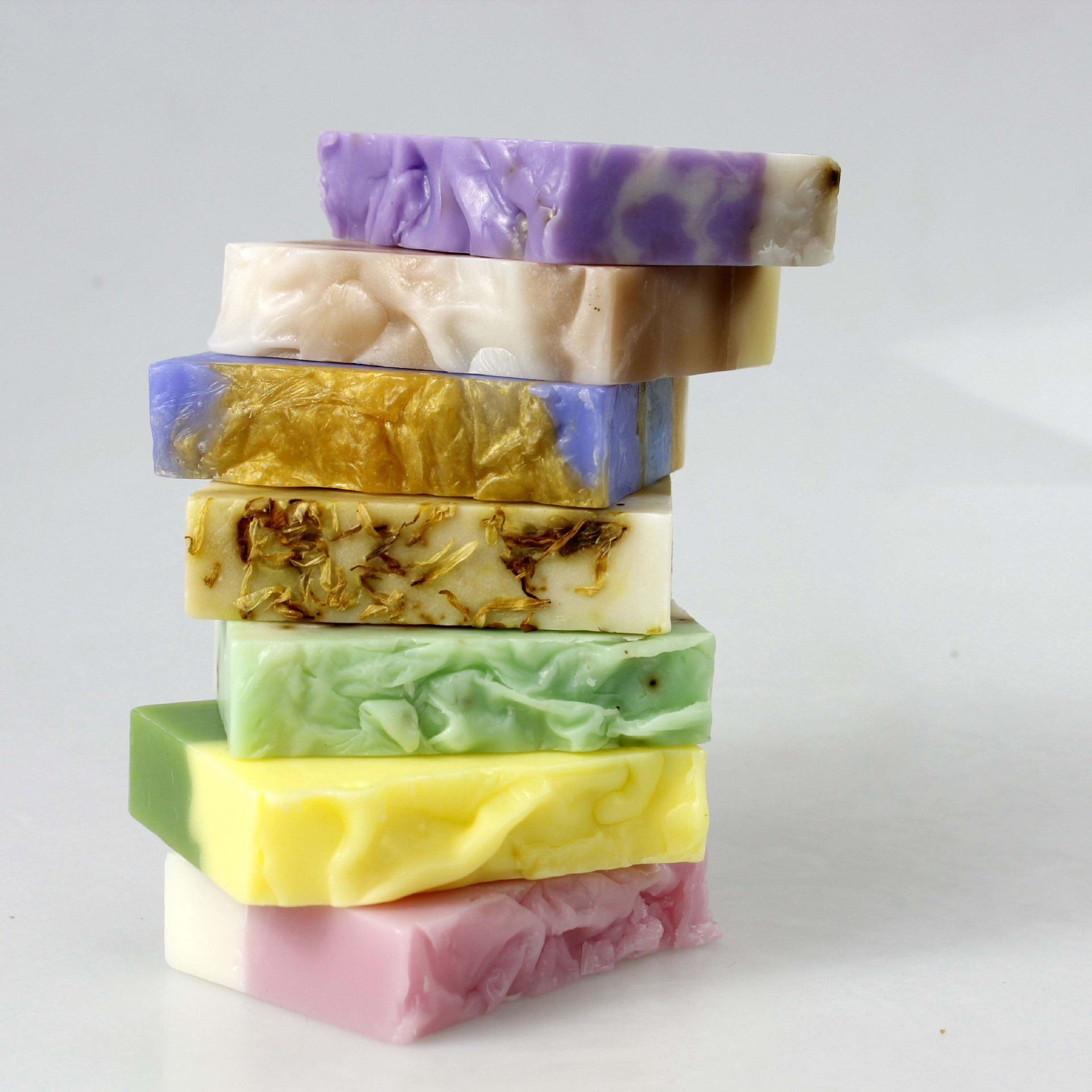 stc波浪幻彩保湿精油皂 补水滋润洁面皂 手工皂 香皂oem定制