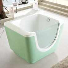 厂家直发1.1m彩色婴儿游泳池SPA浴缸可加气泡功能 baby bathtub