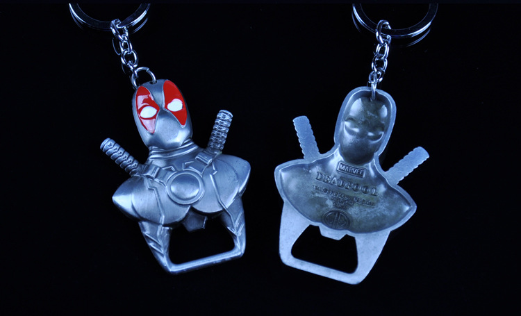hot style hot sales avengers peripheral deadpool bottle opener