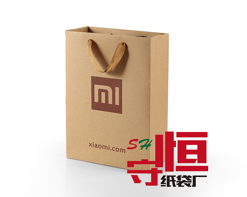手提袋 小米手机袋 小米纸袋 手机纸袋子礼品包装袋子定做 .