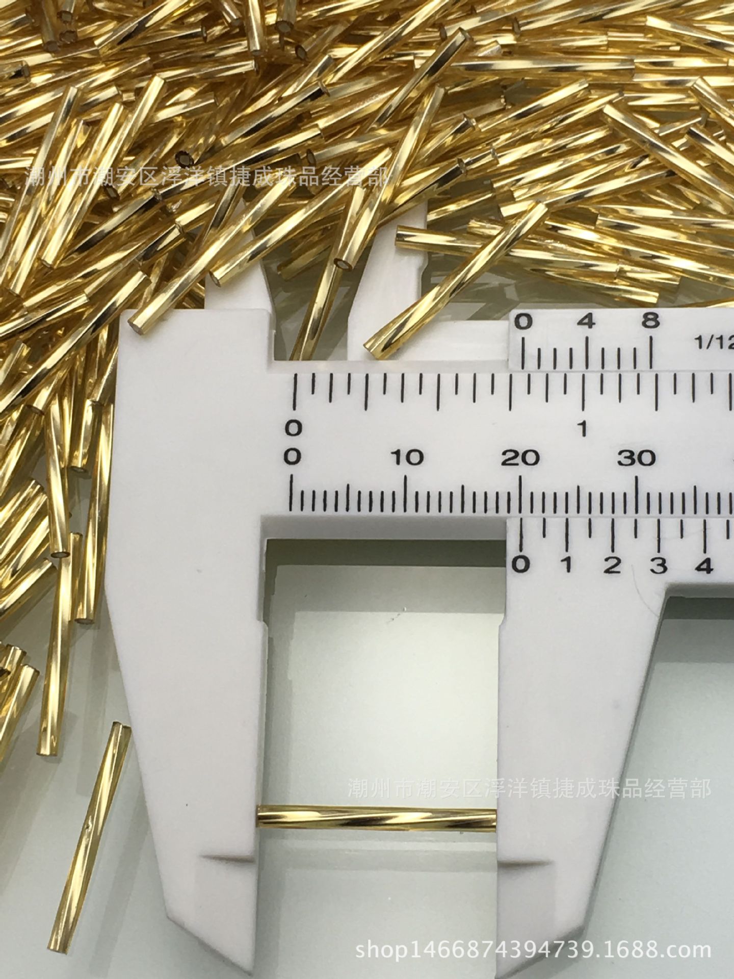 玻璃管珠diy串珠15mm/20mm管珠灌银系列 玻璃米珠