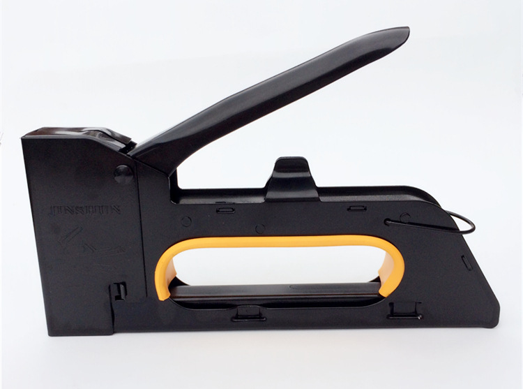 厂家直销 不生锈黑色烤漆码钉枪 手钉枪 u型钉枪 手动打钉枪批发