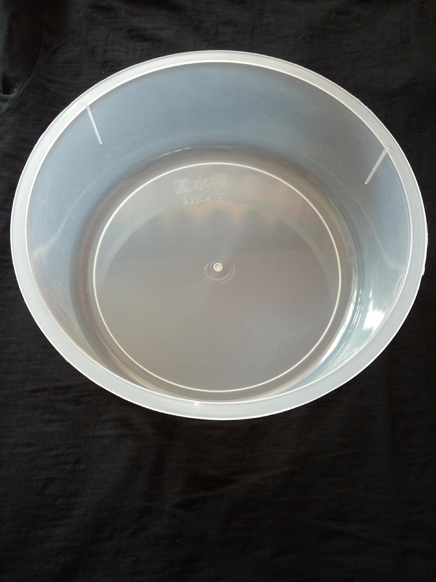 塑料透明圆形水槽 实验室专用 生物化学教学仪器耗材 试剂瓶托盘