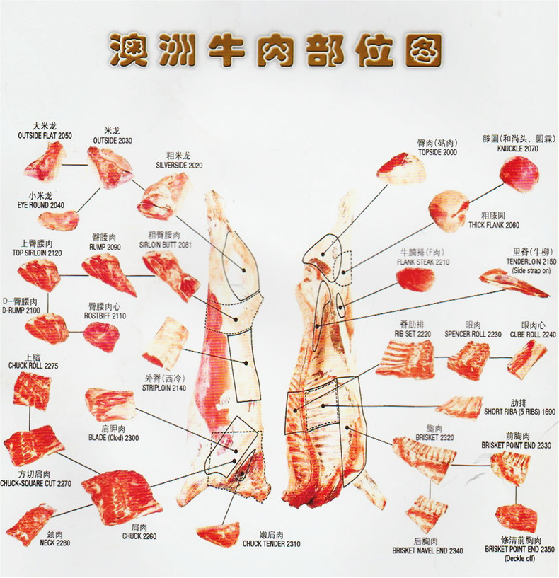 批发上脑进口冷冻牛肉牛排西餐厅牛肉
