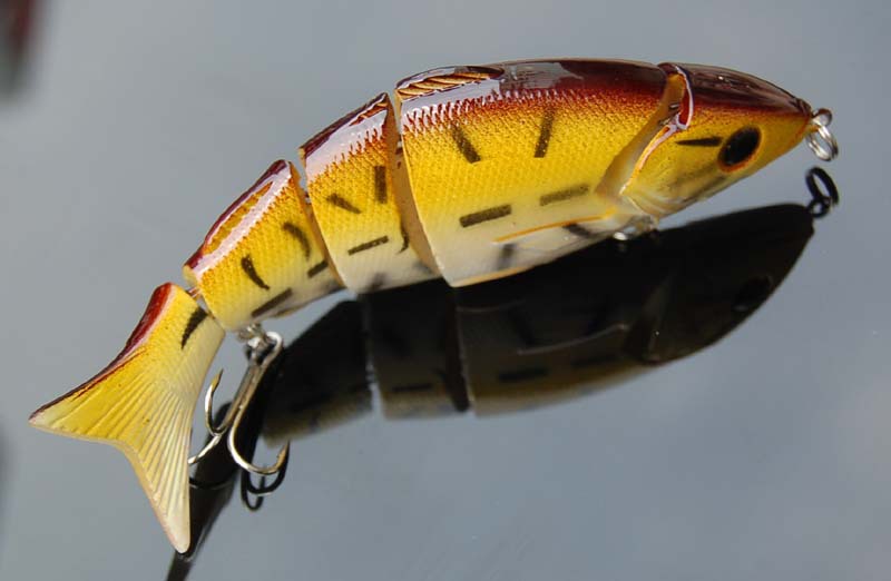 路亚假饵 5节假饵 假鱼饵 多节路亚饵12厘米21克路亚假饵 多节鱼