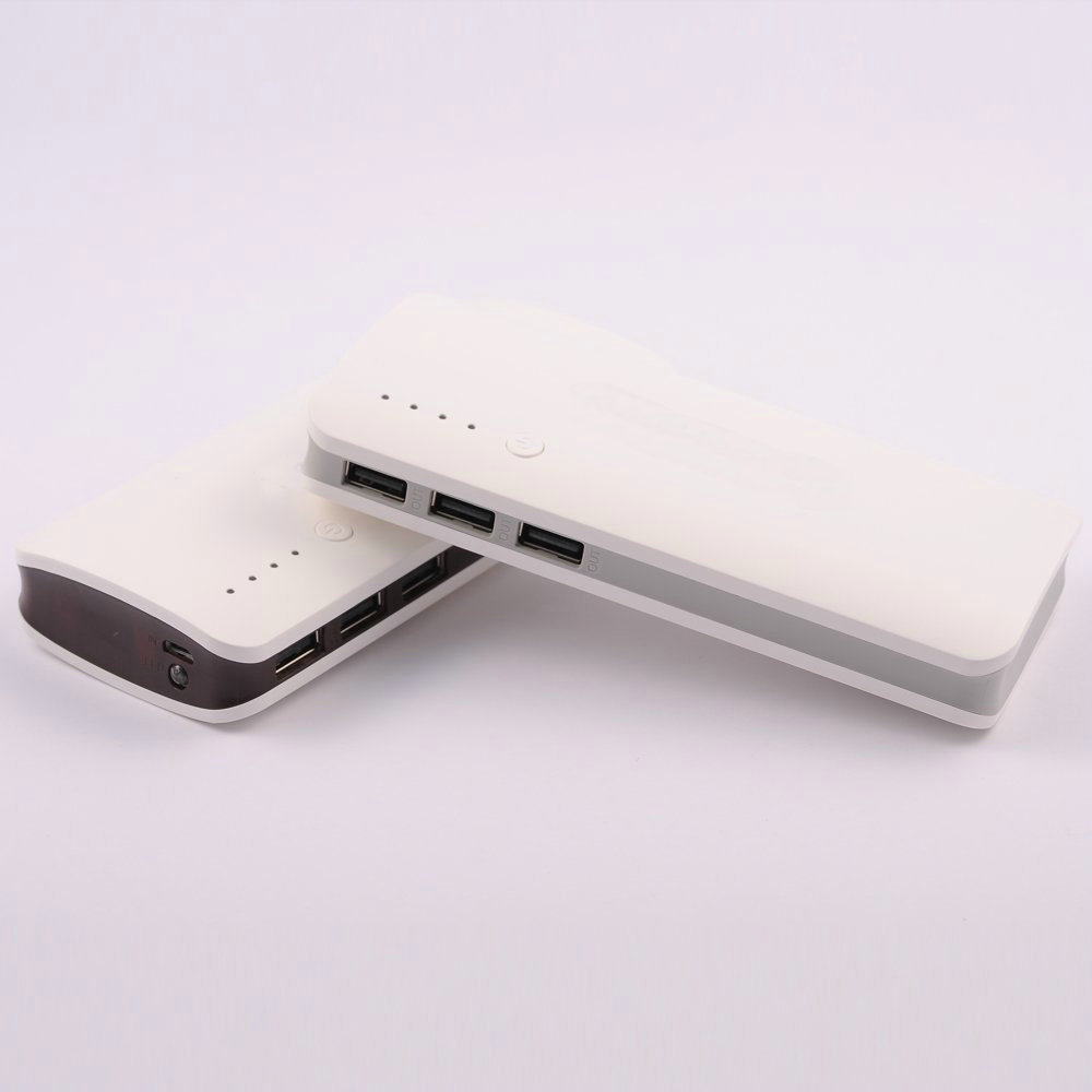 厂家直销经典老3u输出移动电源20000毫安充电宝可定制logo高容量