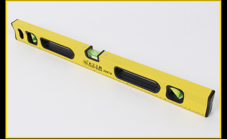 临沂批发铝合金磁性水平尺 高精度装修平水尺验房工具水平仪靠尺