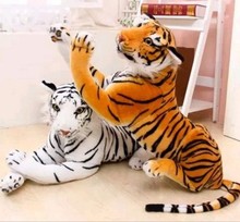 毛绒玩具仿真老虎公仔抱枕plush tiger toy玩偶布娃娃送儿童女生