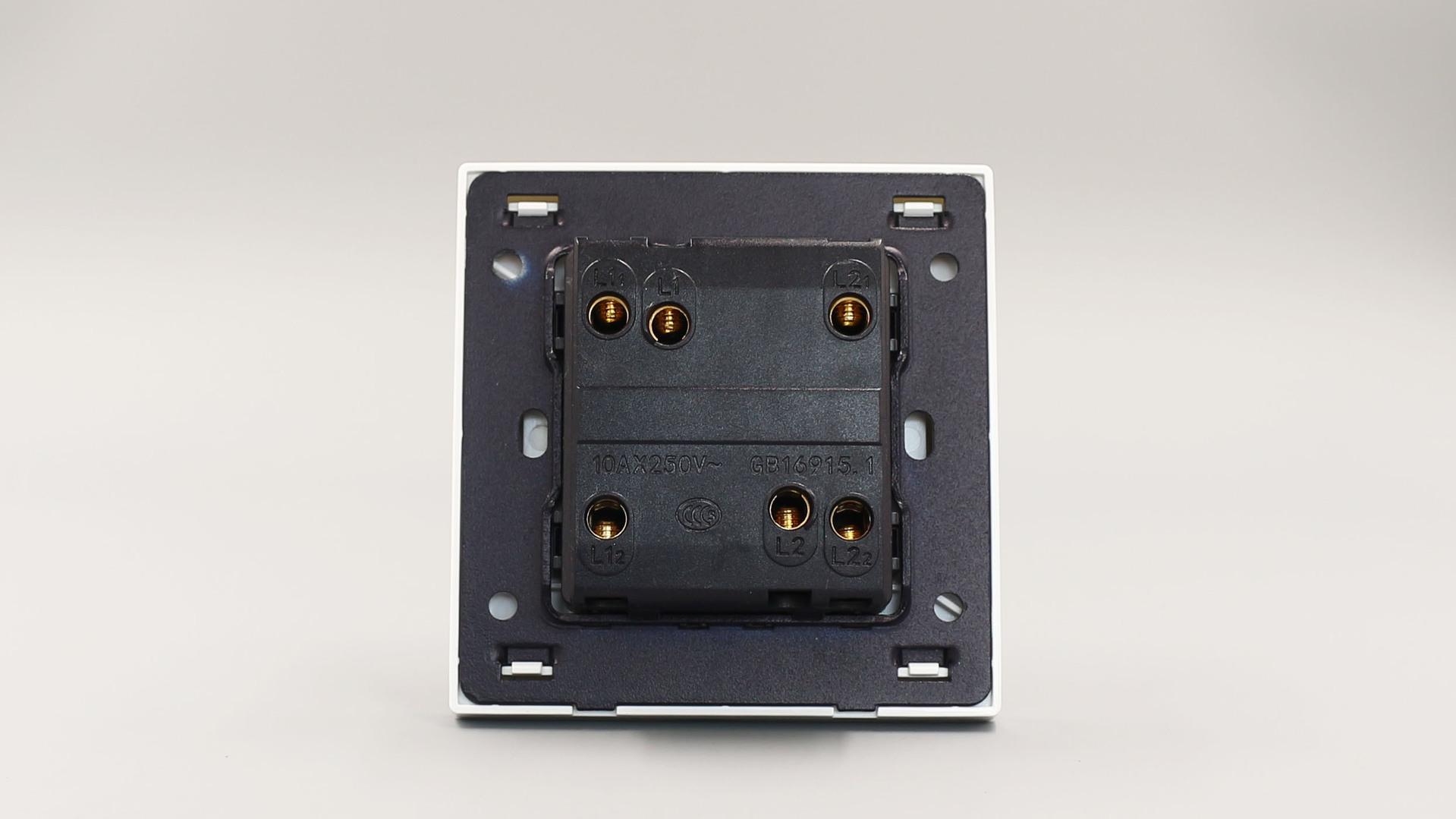 家用墙壁开关 86型大板两开双控 二位开关双控 二联新款墙壁开关