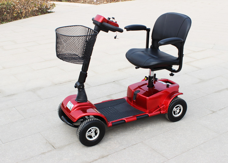 英洛华老人三轮四轮电动车 可折叠轻便老年代步车英国进口配件