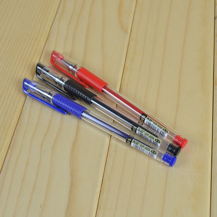 金装真彩009中性笔史努比系列水笔 0.5mm子弹头签字笔 金装经典