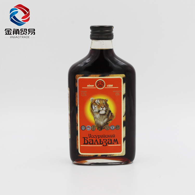 俄罗斯伏特加进口巴里扎姆品牌虎酒药酒滋补营养酒