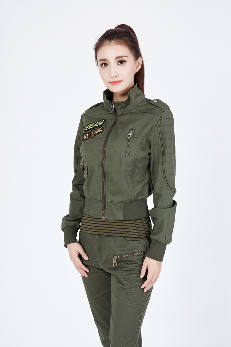 军装套装三件套女装迷彩服户外休闲旅游装水兵舞舞蹈服