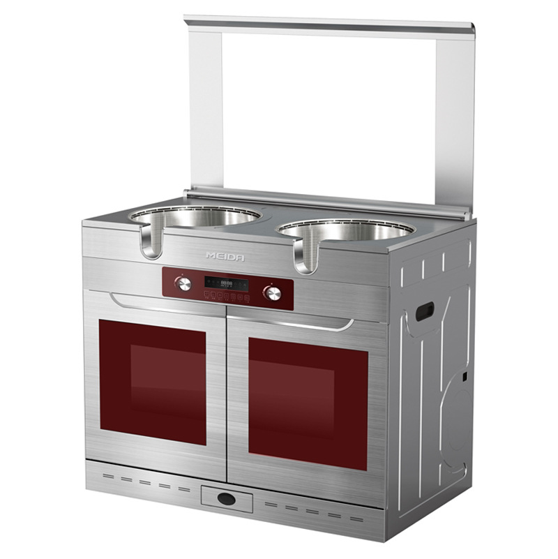 美大集成灶正品豪华之星集成灶下吸一体环保灶具家装e站