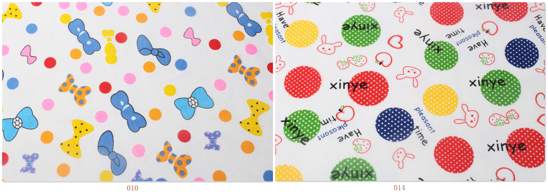 棉毛拉架弹力面料 双面针织布批发儿童内衣布卡通印花