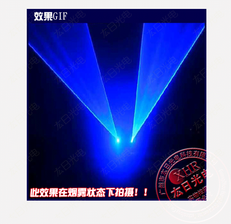 双头双蓝激光灯 激光舞台灯/ktv包房效果灯/disco/室内激光灯