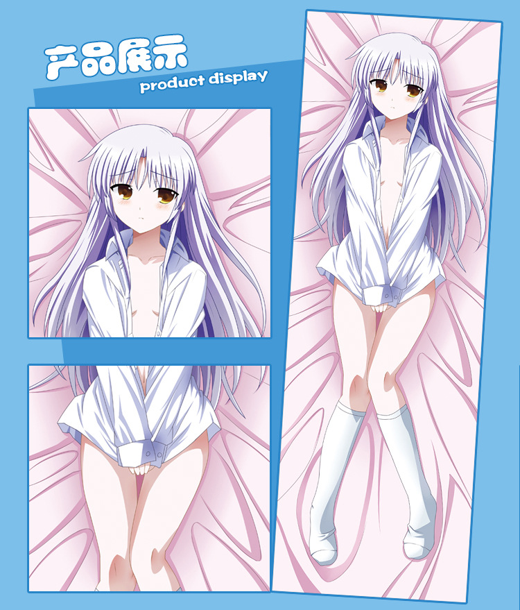 厂家**diy创意动漫angel beats 立华奏靠垫等.