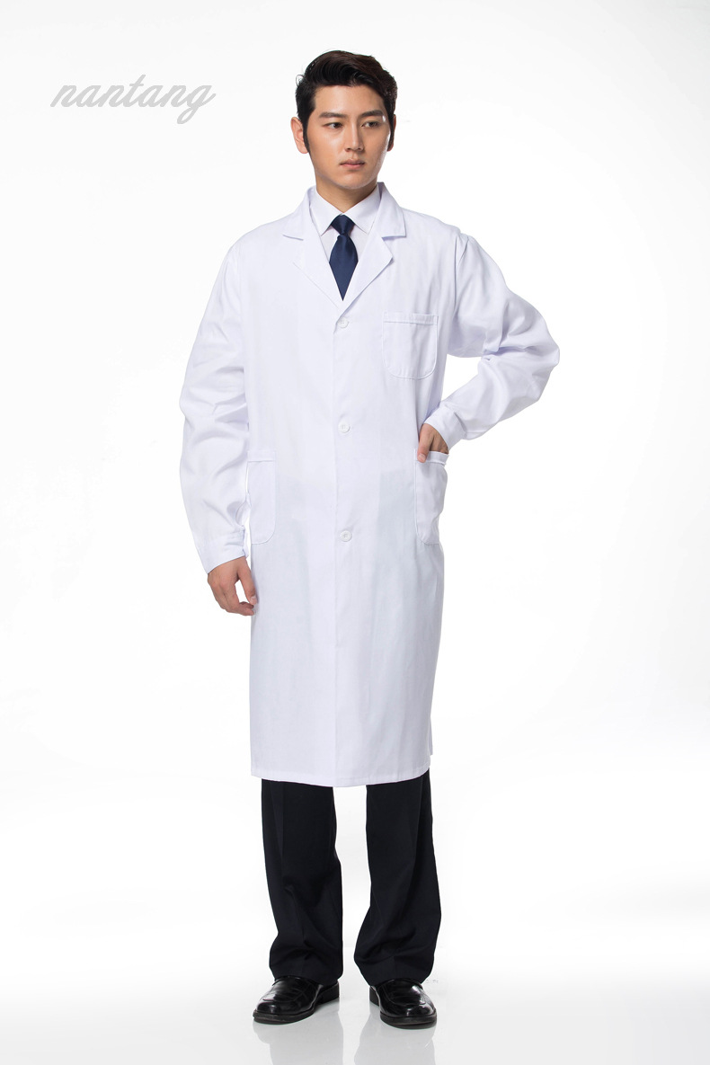 厂家供应医师白大褂 吸湿排汗透气西装领-制服,工作服