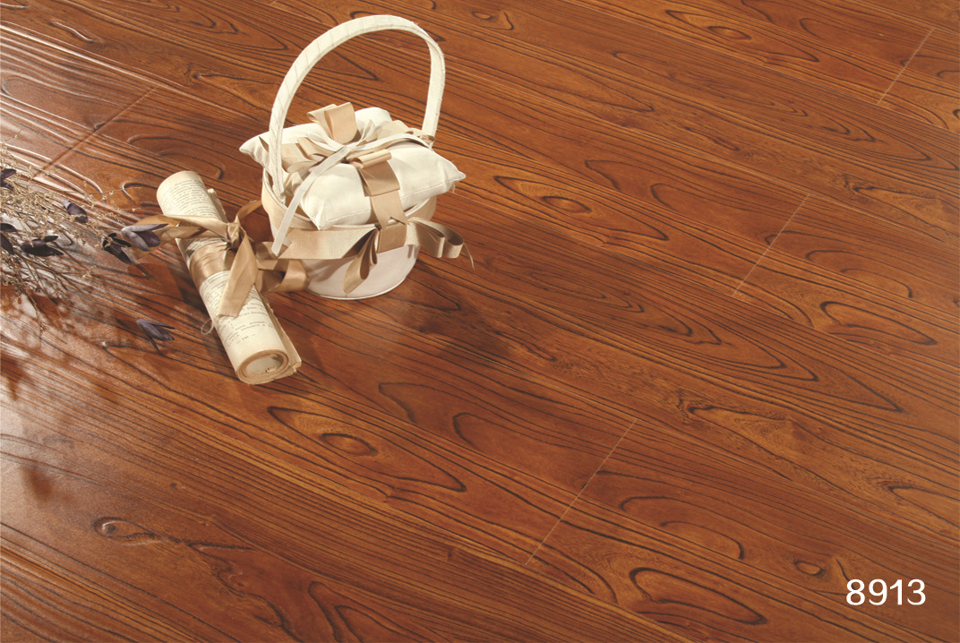 2016新款高档大亚强化复合木地板金刚柚木个性环保地板工厂直供