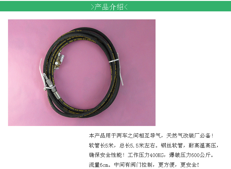 cng油改气汽车专用导气管高压管加气枪充气专用燃气导气管_7折现价171