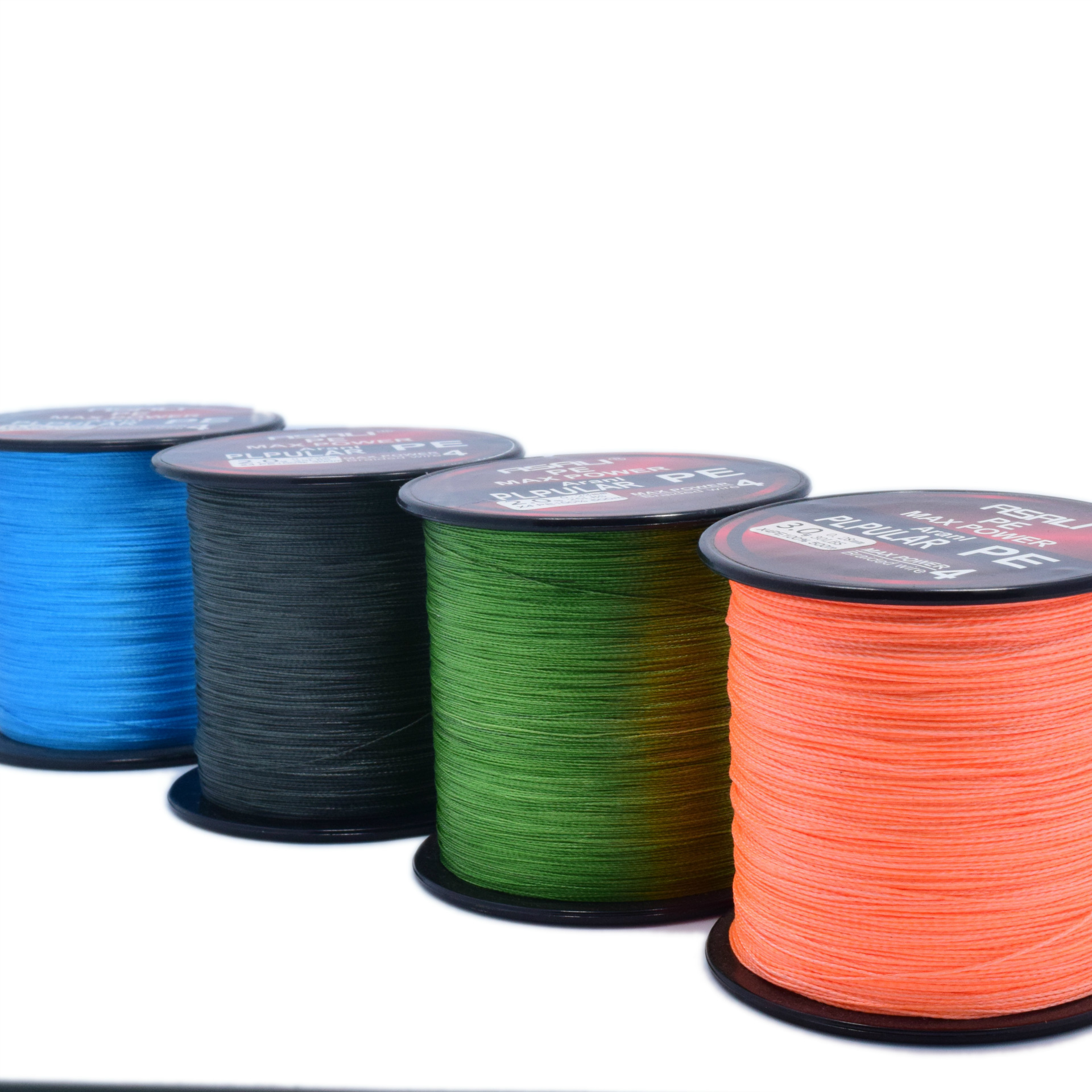 厂家直销300米四编 大力马pe编织线防咬编织线渔网线