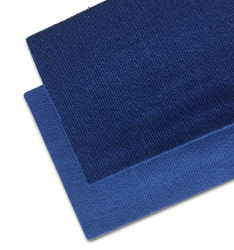 厂家直销 一卷代发 深蓝条纹 铺地材料 墙布装饰 复合衫底 一次性