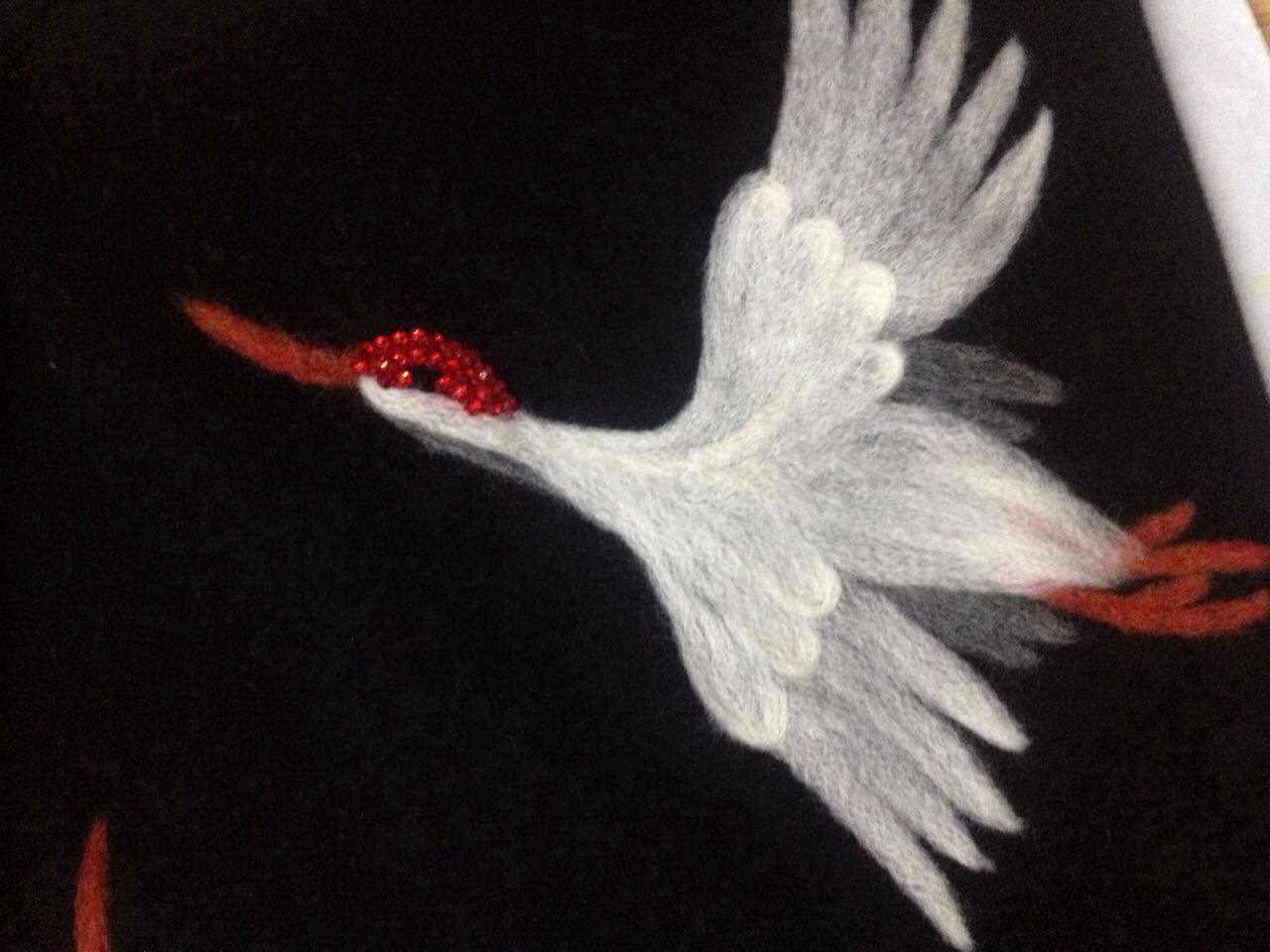 厂家专业加工手摇花拉毛绣手车车花