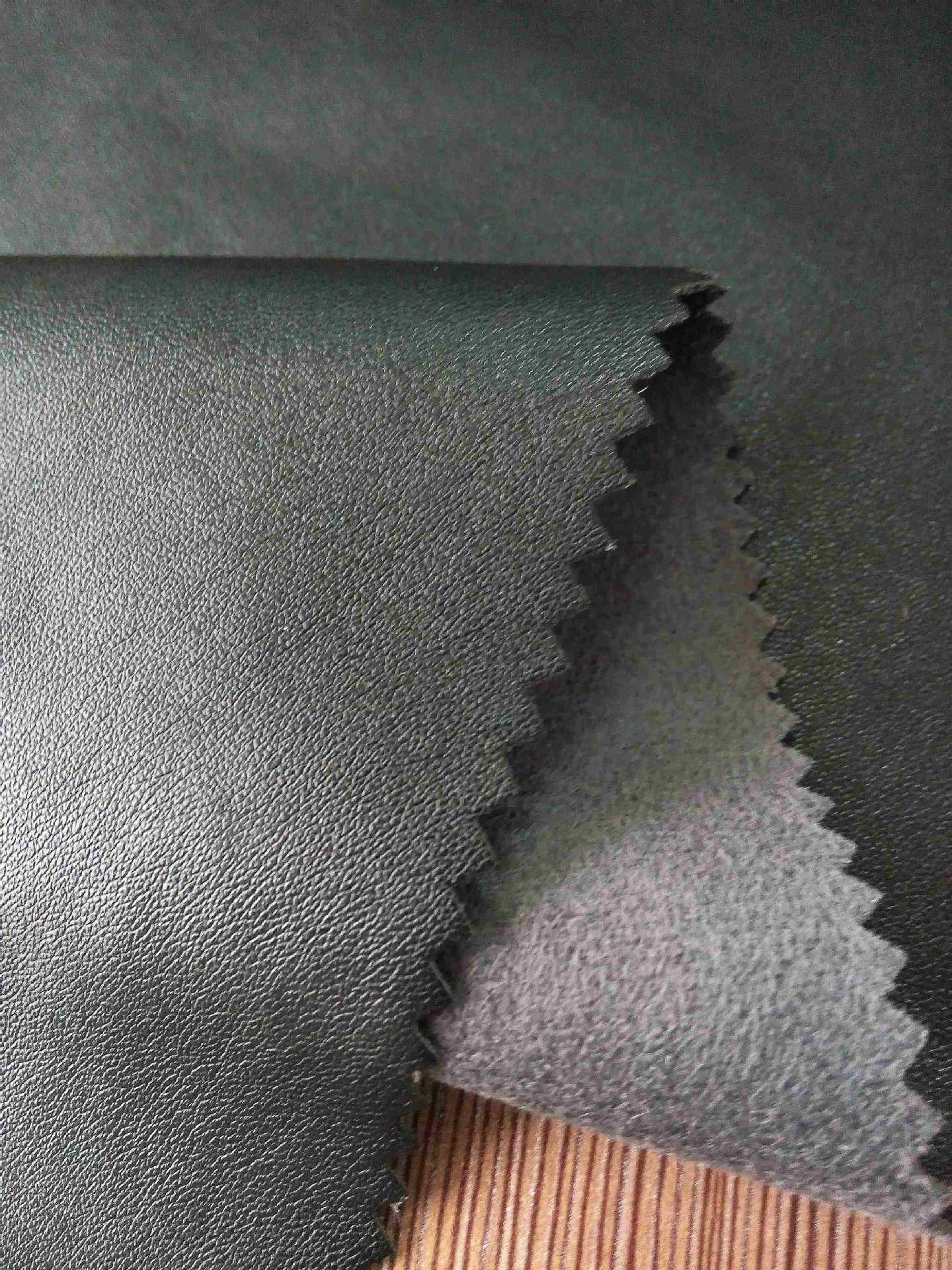 麂皮底pu皮服装面料 优质麂皮底 专供人造革