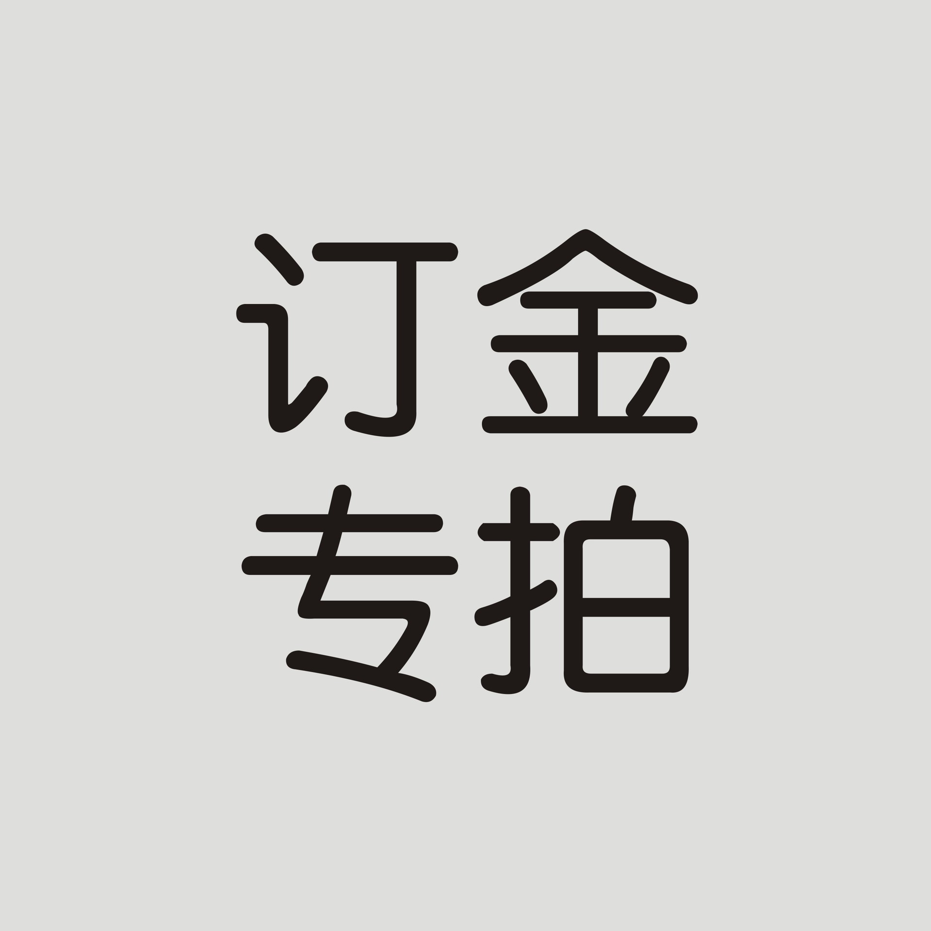 客户订金链接 订金专用