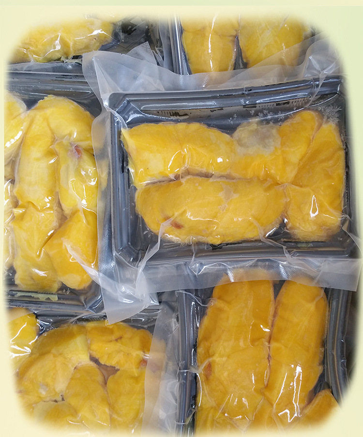新鲜冷冻榴莲猫山王榴莲肉400g原装进口榴莲果肉批发新鲜榴莲