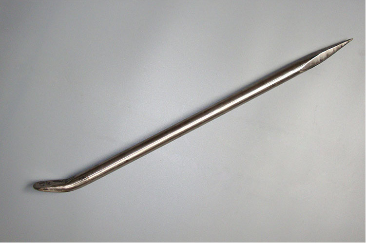 400mm不锈钢撬棍 撬棒 撬杠 撬棒撬棍 撬棍工具 圆撬棍长度400mm