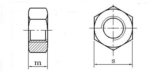 厂家直销304不锈钢六角螺母 高强度防松螺母 螺帽 螺盖m3-m64