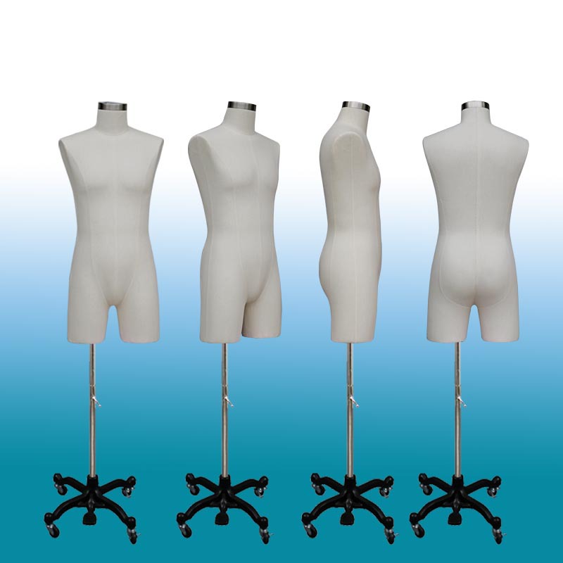 【北服人台裁剪人台 男半身立体裁剪国标可插针立裁