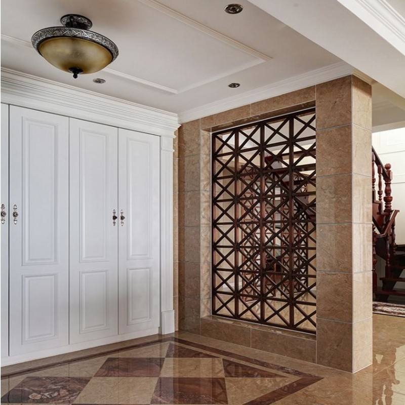 美式工业铁艺隔断室内装饰玄关屏风创意时尚镂空雕花艺术窗花壁挂