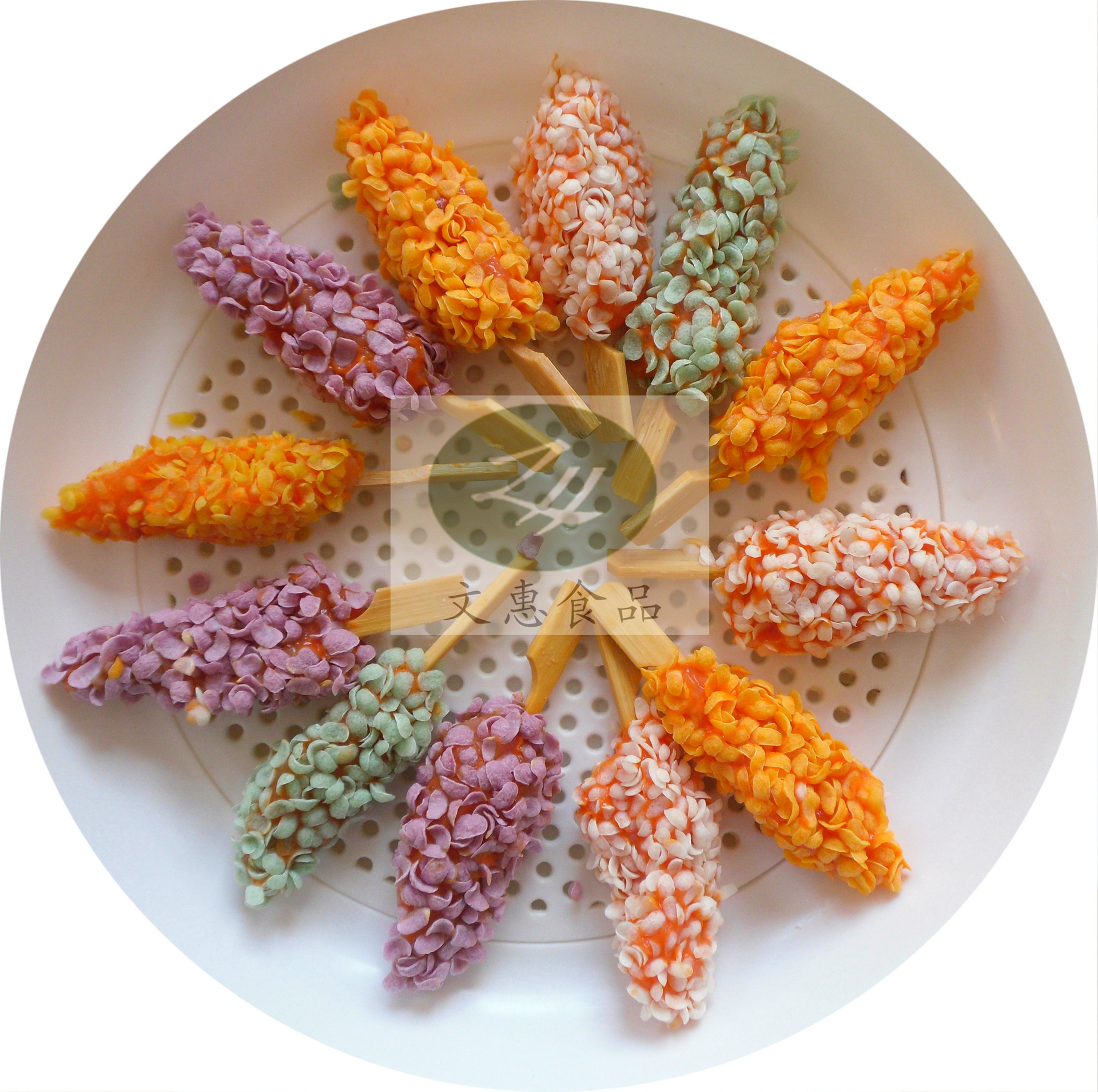 雪花牙签肉 迷你肉串 畅销产品 质量稳定 冷冻调理鸡产品