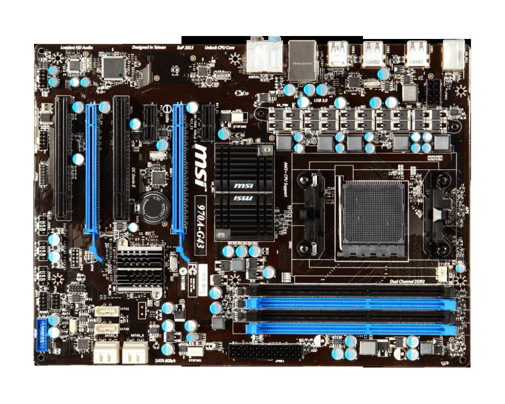 微星(msi) 970a-g43主板(a