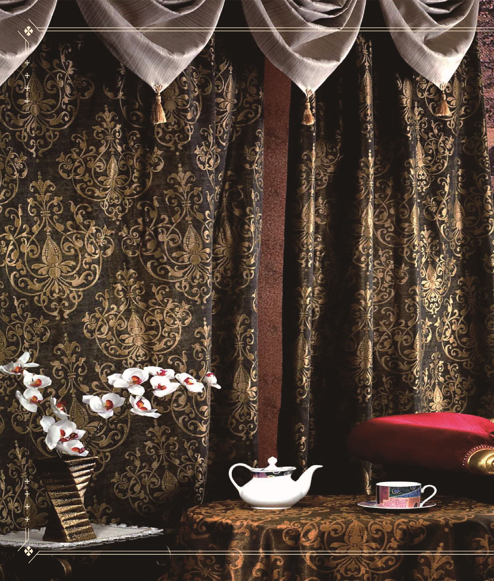 慕丝酒店窗帘定制棉麻遮光窗帘星级酒店窗帘