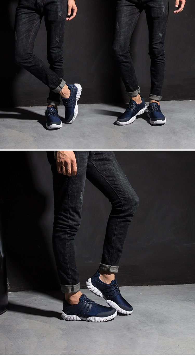 厂家直销爆款休闲跑步鞋秋季新款运动鞋潮流飞织透气男鞋一件代发