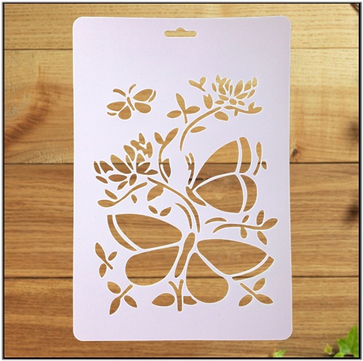 厂家直供塑料绘画模板 优质绘画镂空字母板