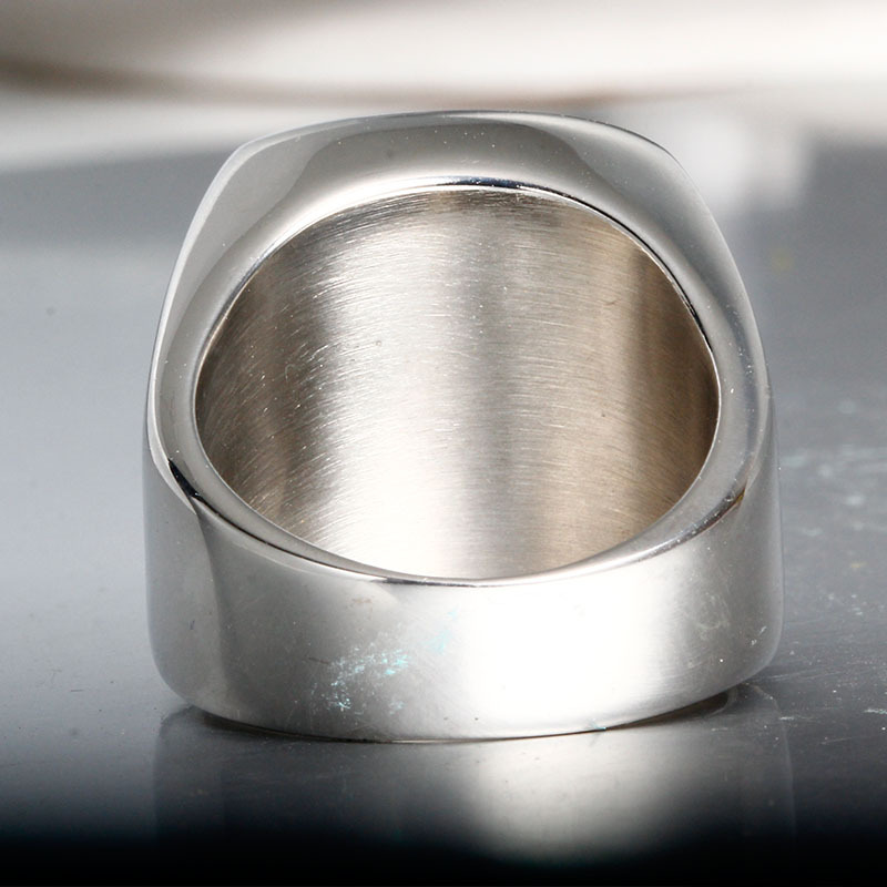 boho韩版男士316钛钢戒指 原创时尚欧美外贸出口饰品 淘宝爆款