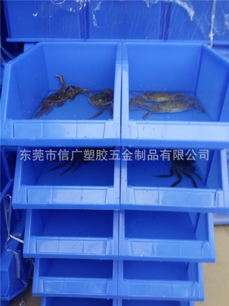 青岛室内立体养殖塑料盒 环保饲养塑胶货架养蟹箱 组立水产零件盒