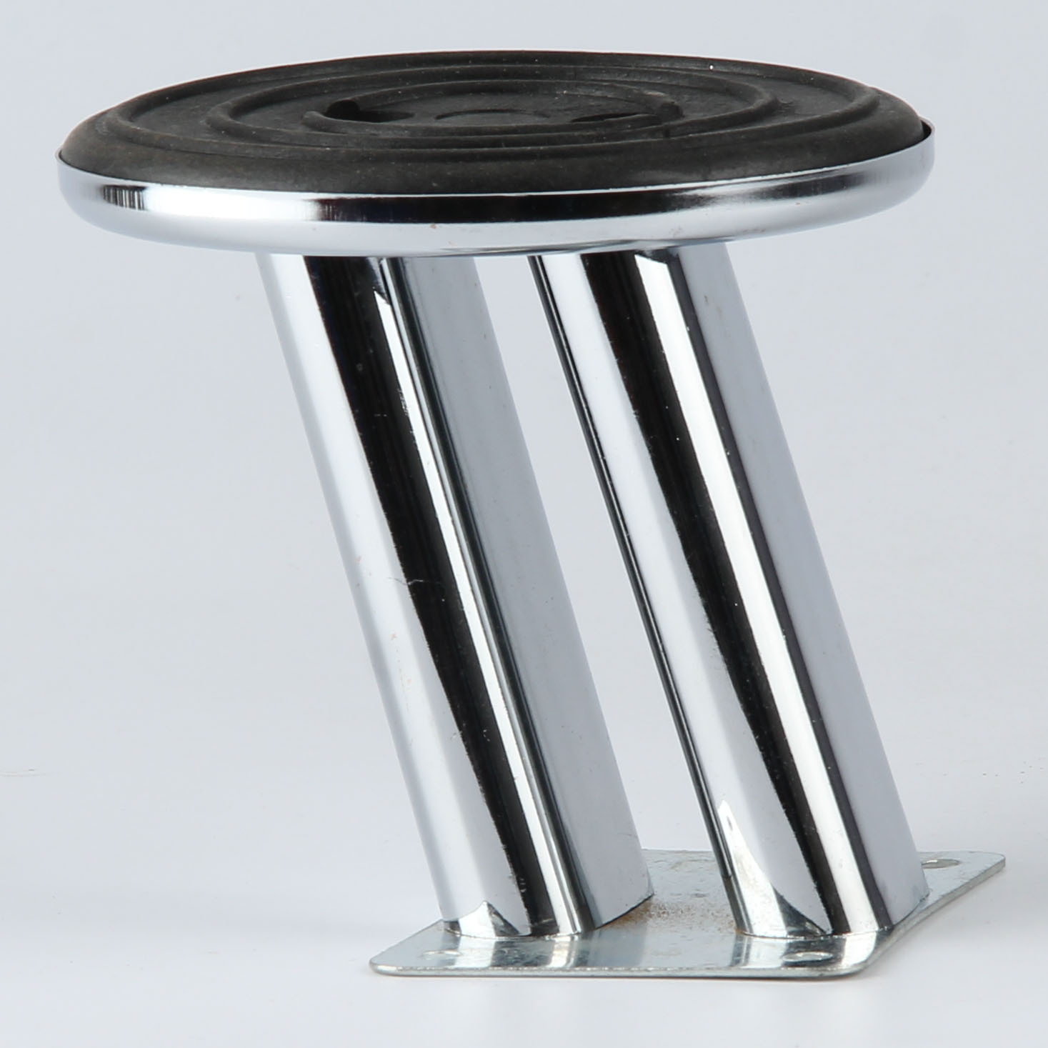 双管脚 双管家具脚 铁镀铬沙发脚 高质量低价格 厂家大量供应