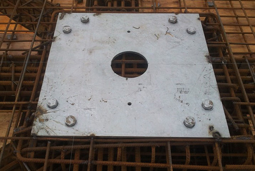 温州幕墙预埋件||中翔幕墙预埋板厂家|各种型号规格齐全质量保证