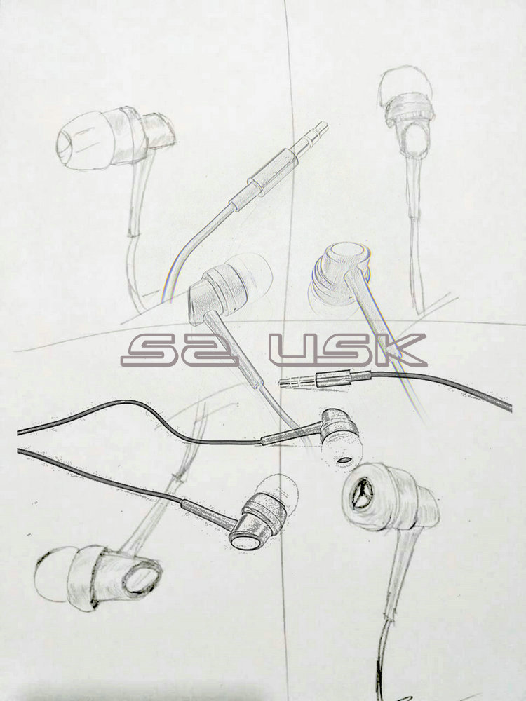 入耳式耳机 优质赠品 外贸批发无音损耳机现货 店长推荐运动耳机