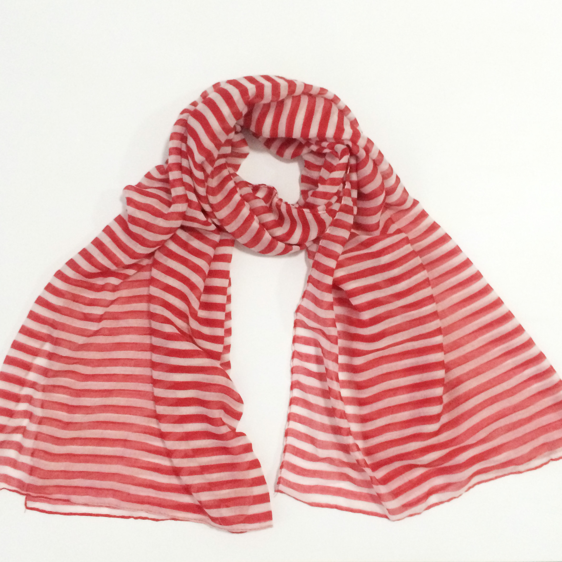 围巾厂家时尚印花围巾女士春夏薄款春季高品质全棉scarf加工定做