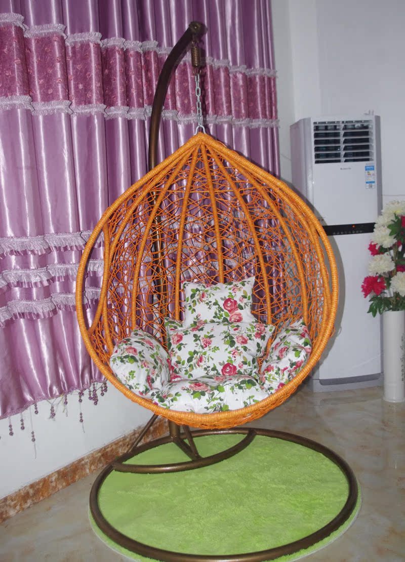 鸟巢吊篮藤椅鸟巢室内吊椅户外摇椅阳台休闲秋千椅一件代发