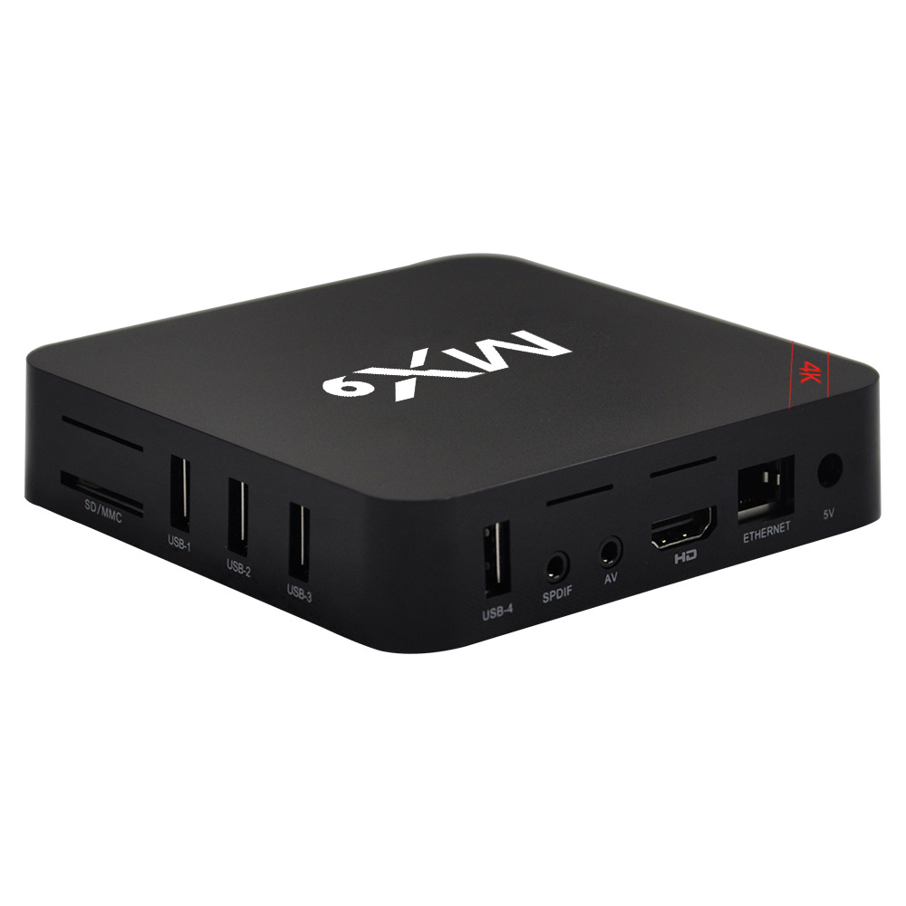 mx9 高清网络播放器 rk3229 1g/8g 安卓播放器 智能电视机顶盒