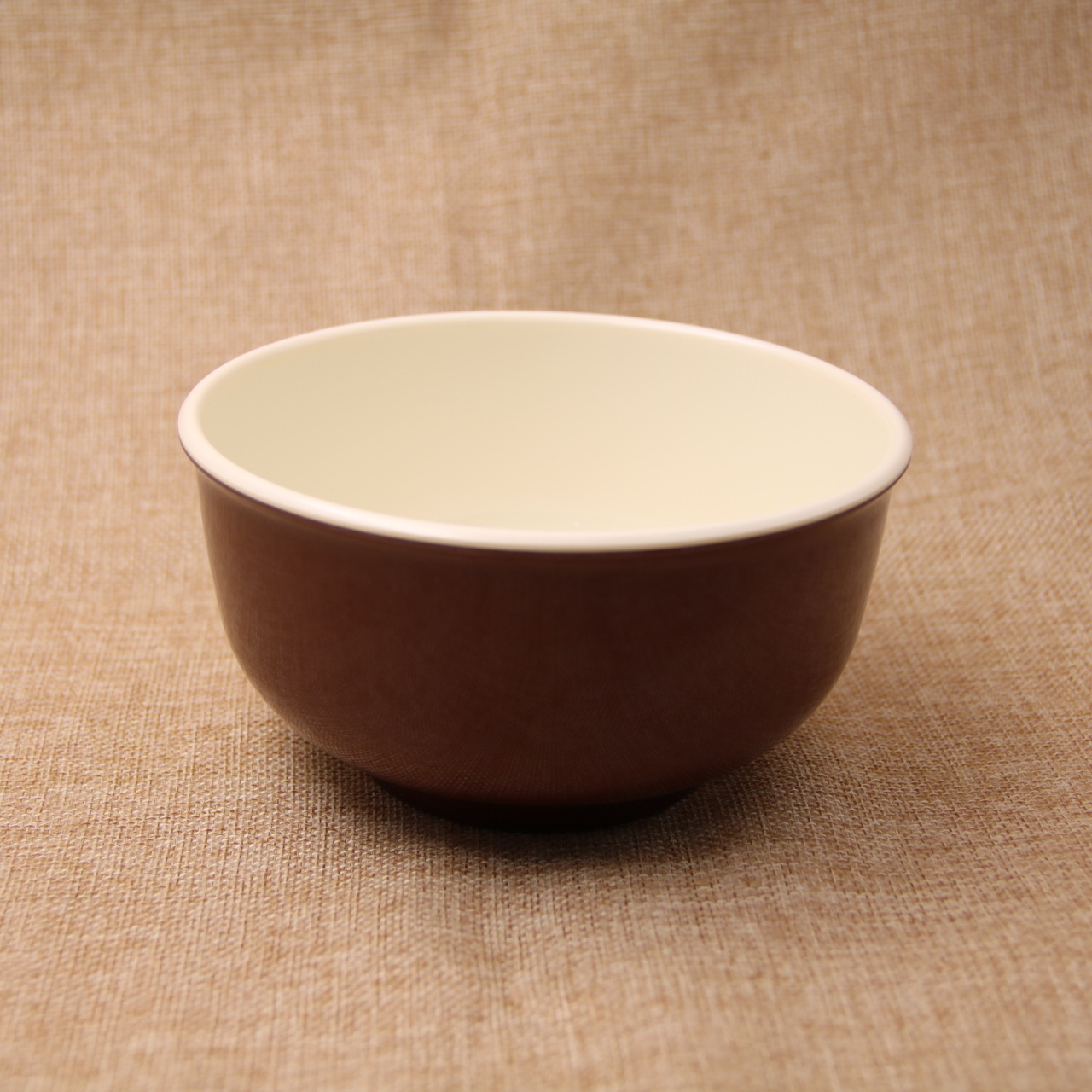 洲源(zy)100� 密胺 5寸,6寸,7寸咖啡色直口碗