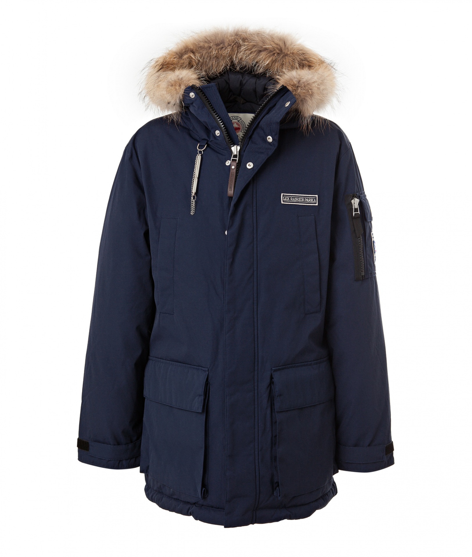 出口原单2016新款lexington莱克星顿中长款加厚羽绒服欧美修身男